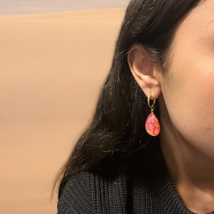 Boucles d'oreilles gouttes