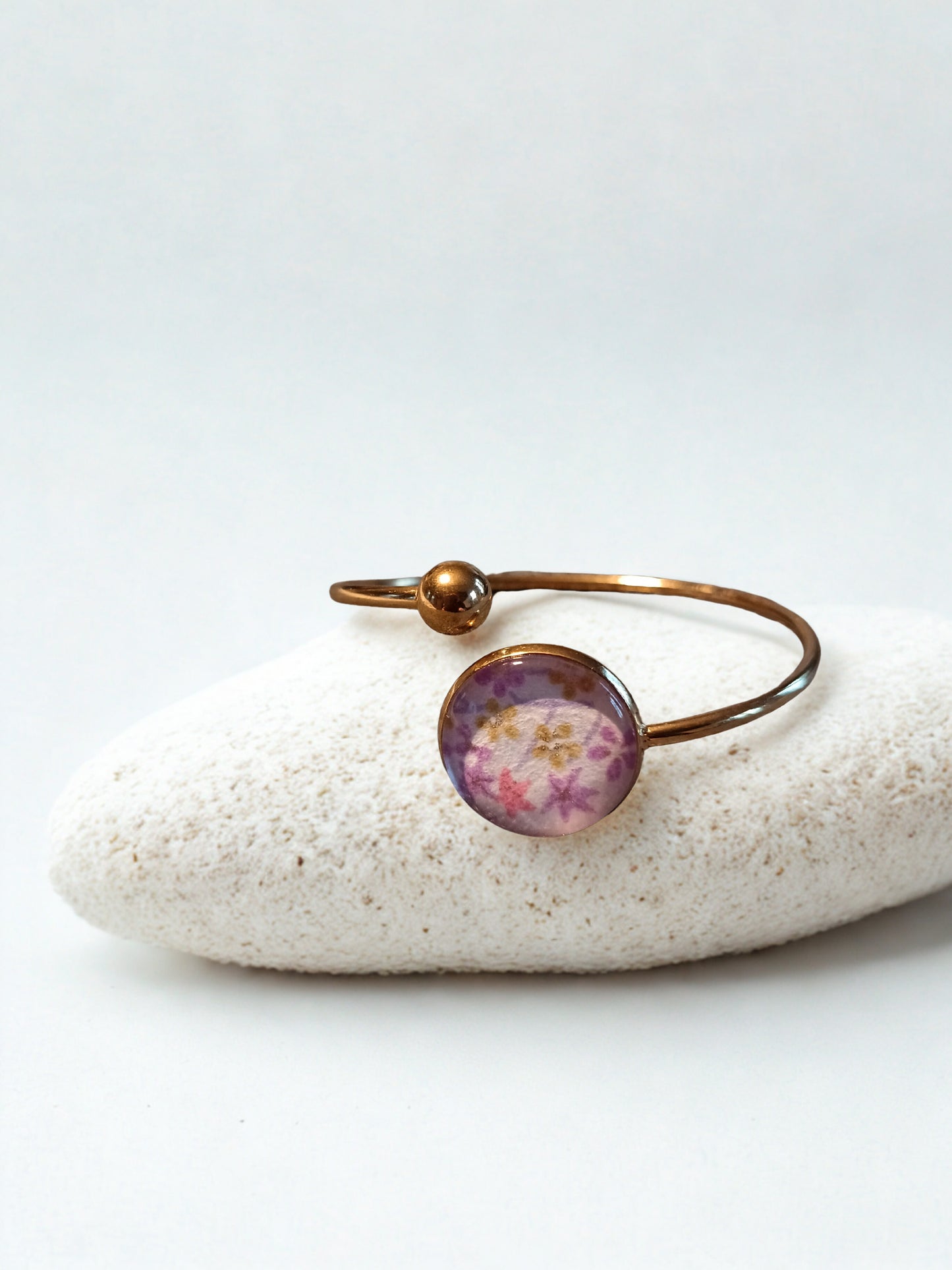 Bracelet Lune 20mm SENSU mauve