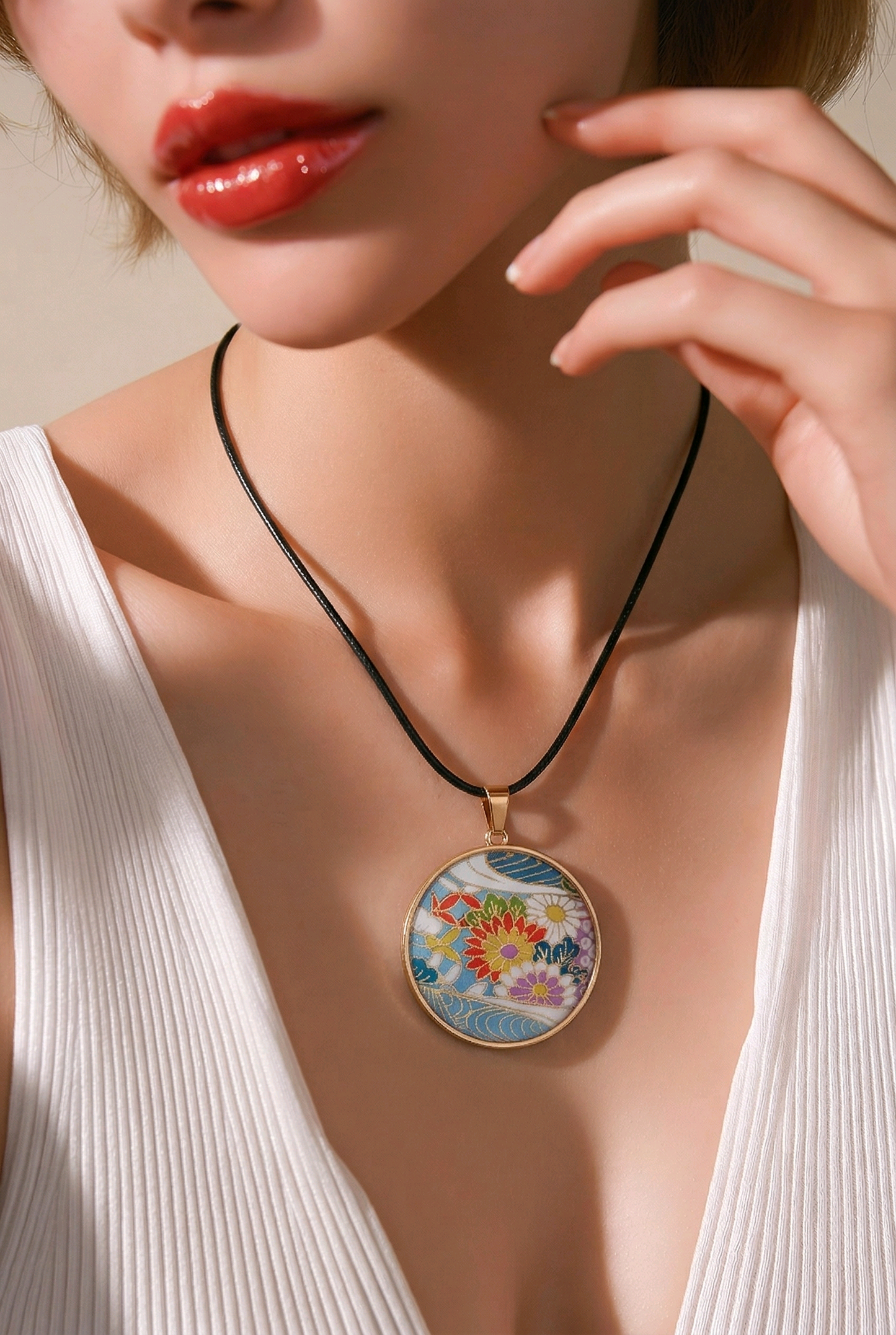 Médaillon bulle 40mm CHO