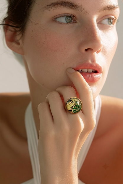 Bague 25mm JUNGLE vert (Copie)
