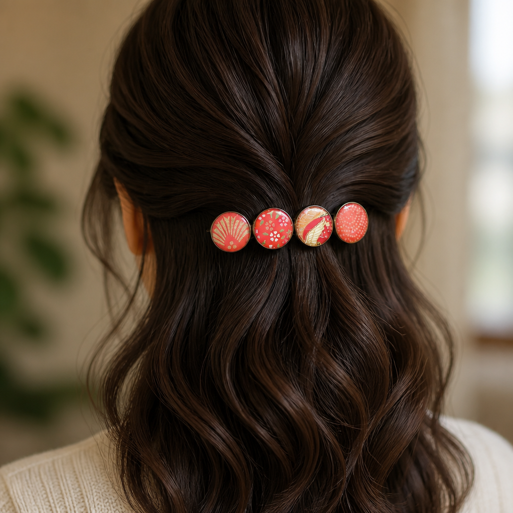 Barrette 4m GRANDE orange