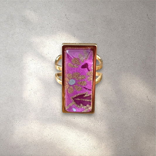 Bague rectangulaire RAZUBERI