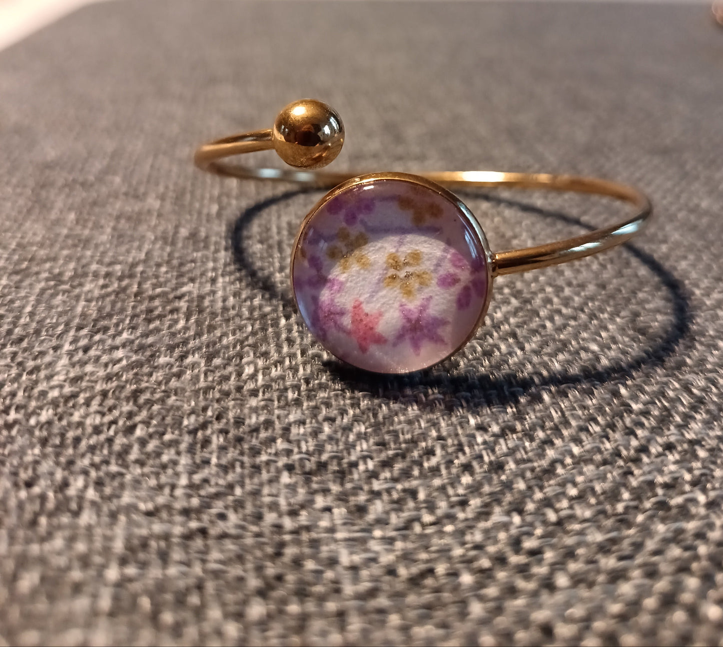 Bracelet Lune 20mm SENSU mauve