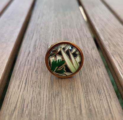 Bague 20mm JUNGLE vert