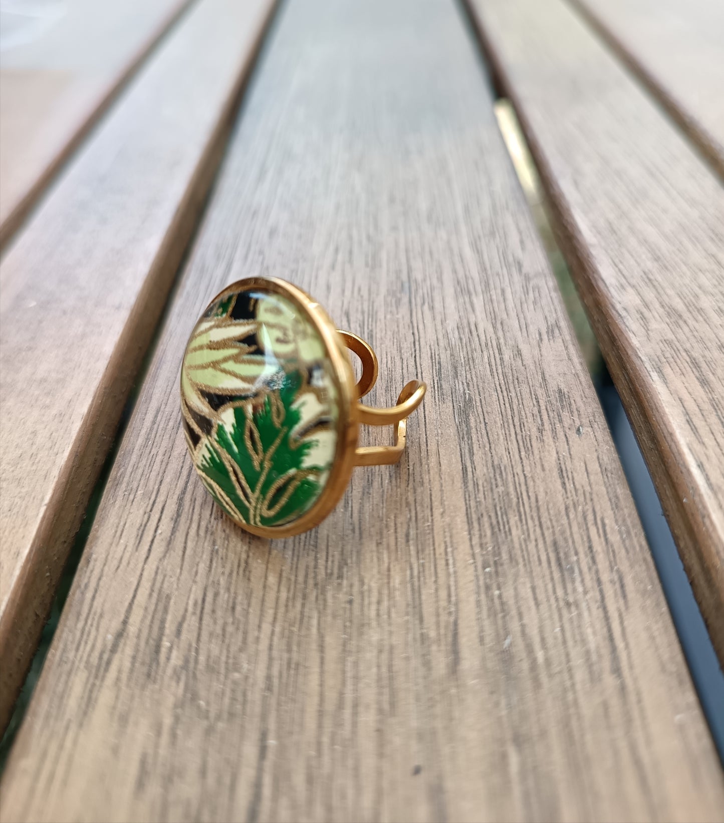 Bague 25mm JUNGLE vert (Copie)
