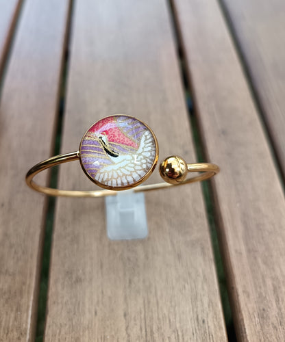 Bracelet Lune GRUE violet