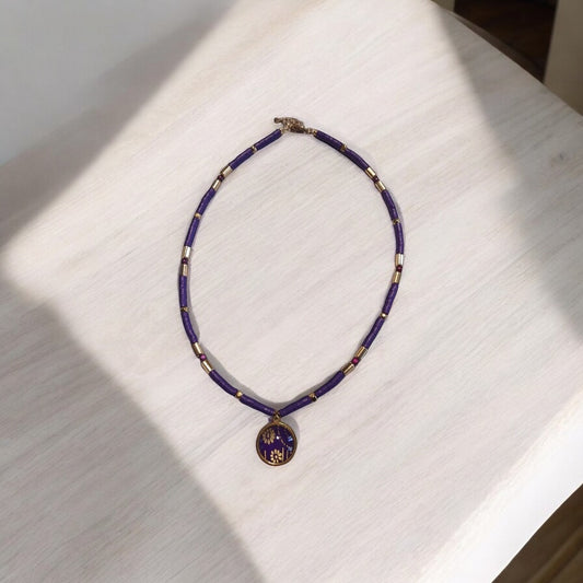 Collier simple VIOLET KIKU