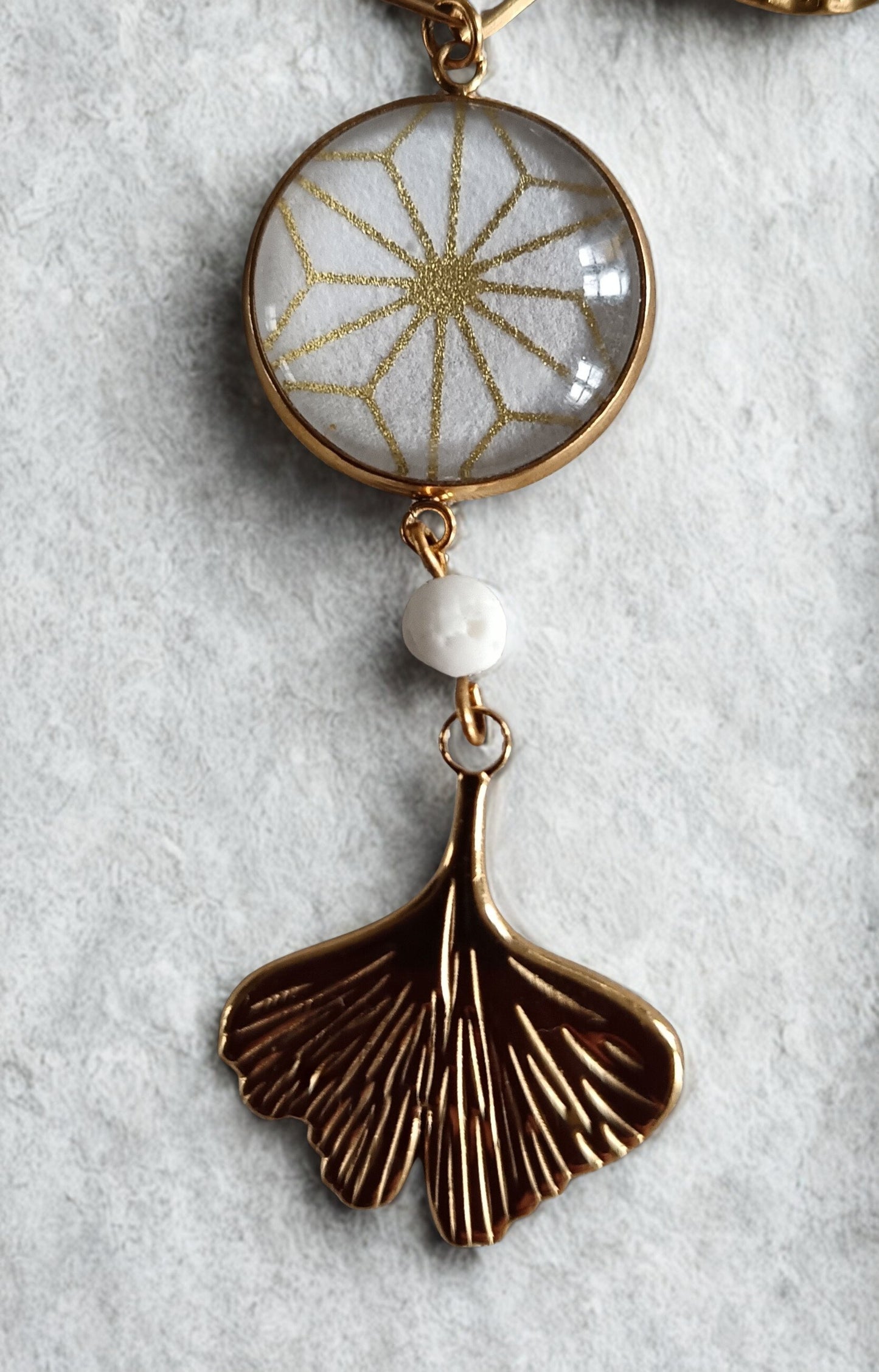 Collier à breloques MIRYOKU blanc